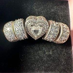 Genuine Pandora Sterling Silver Charm Set